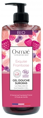 Osmaé Exquisite Raspberry Organic Shower Gel 1L