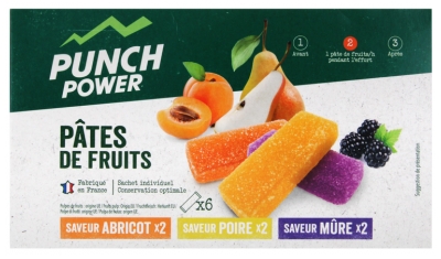 Punch Power 6 Pâtes de Fruits