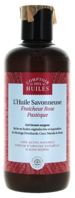 Comptoir des Huiles L'Huile Savonneuse Fraîcheur Rose Pastèque Bio 250 ml