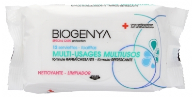 BioGenya 12 Chusteczek Wielofunkcyjnych