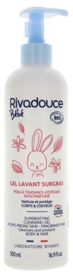 Rivadouce Bébé Surgras Bio prausimosi želė 500 ml