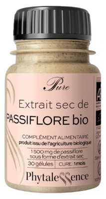 Phytalessence Pure Passionflower Organic 30 Kapsułek