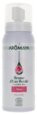 Aromaya Rose Flower Water Mist Organic 100ml