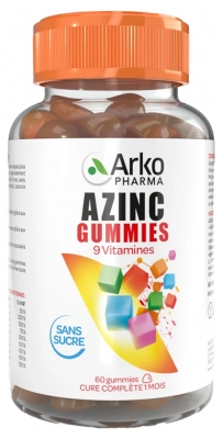Arkopharma Zinc Gummies 9 Vitaminas 60 Gummies
