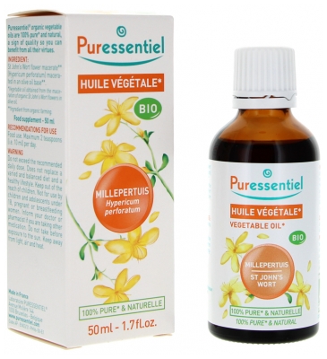 Puressentiel St. John's Wort (Hypericum Perforatum) Vegetable Oil Organic 50ml