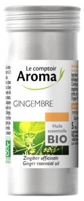 Le Comptoir Aroma Organic Essential Oil Ginger 5ml