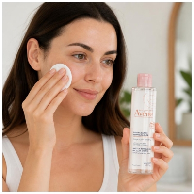 Avène Les Essentiels Micelarna voda za odstranjevanje ličil 200 ml