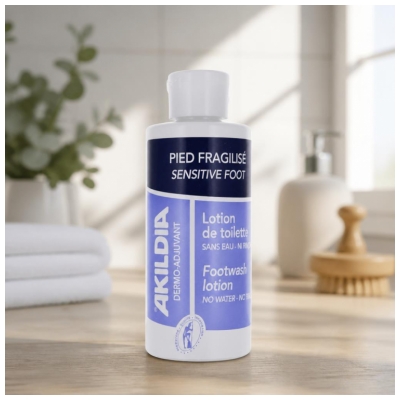 Akileïne Akildia Reinigungslotion Für Füße Bei Diabetes 200 ml