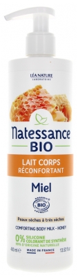 Natessance Raleigh Atstatomasis Kūno Losjonas Su Biologiniu Medumi 400 ml