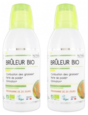 Nutrivie Bio-Brenner Set mit 2 x 500 ml