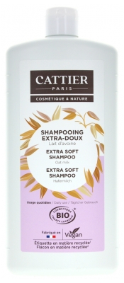 Cattier Daily Use Extra Soft Shampoo Wheat Proteins Organic 1L