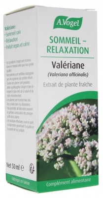 A.Vogel Sommeil Relaxation Valériane Extrait de Plante Fraîche 50 ml