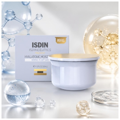 Isdin Ceutics Prevent Hyaluronic Moisture Pelle Normale e Secca Ricarica 50 g