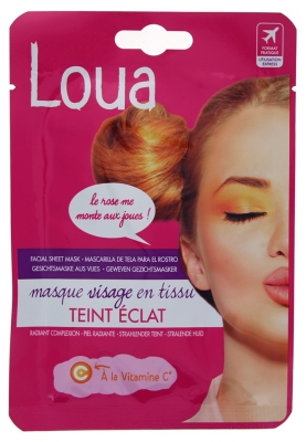 Loua Masque Visage en Tissu Teint Éclat 23 ml