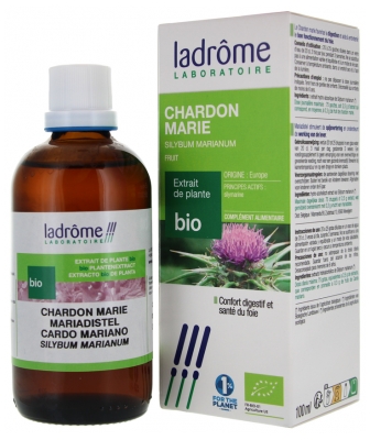Ladrôme Bioloģiskais Augu Ekstrakts Milk Thistle 100 ml