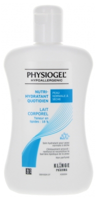 Physiogel Nutri-Hydratant Quotidien Lait Corporel Peau Normale à Sèche 200 ml