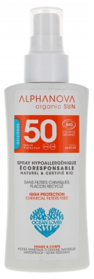 Alphanova Sun SPF50 Formato da Viaggio Organic Fragrance Free 90 g