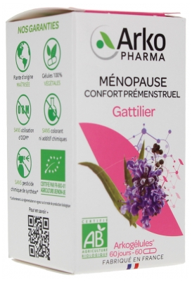 Arkopharma Arkogélules Sauzgatillo Bio 60 Gélules