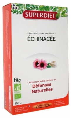Superdiet Echinacea Organic 20 Fiolek