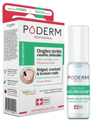 Poderm nährende geriffelte Nägel Öl-Serum Nägel & Konturen 8 ml