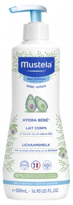Mustela Hydra Bébé Lait Corps à l'Avocat 500 ml