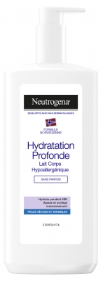 Neutrogena Hydratation Profonde Lait Corps Hypoallergénique 400 ml