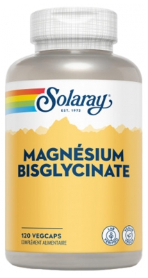 Solaray Magnezijev Bisglicinat 120 Veganskih Kapsul