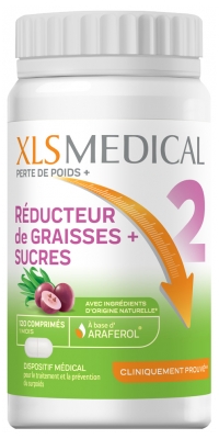 XLS Medical Fat Reducer + Sugars 120 Tabletek