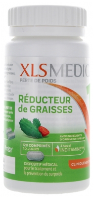 XLS Medical Réducteur de Graisses 120 Comprimés