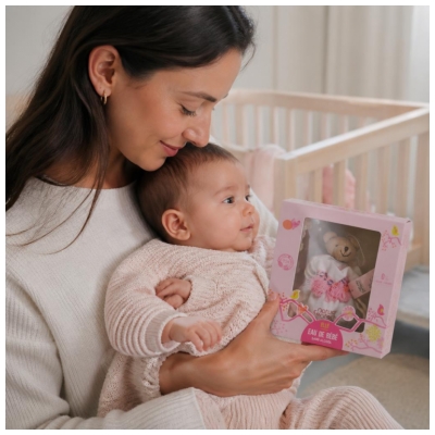 Nature & Senteurs Baby Pige Eau de Toilette Sæt 50 ml + Krammedyr