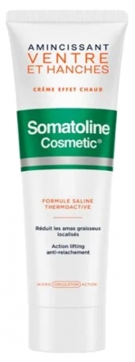 Somatoline Cosmetic Amincissant Ventre et Hanches Crème Effet Chaud 250 ml