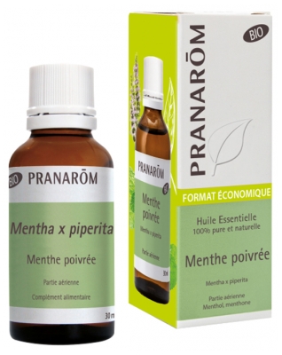 Pranarôm Olio Essenziale di Menta Piperita (Mentha x Piperita) Bio 30 ml