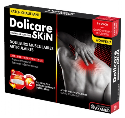 Dolicare Skin Large Format Multizone Warming Patch 2 Patches