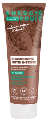 Energie Fruit Shampoo Nutriente Intenso con Burro di Cacao e Polvere di Cacao Biologici 250 ml