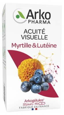 Arkopharma Arkogélules Blåbär & Lutein 45 Kapslar