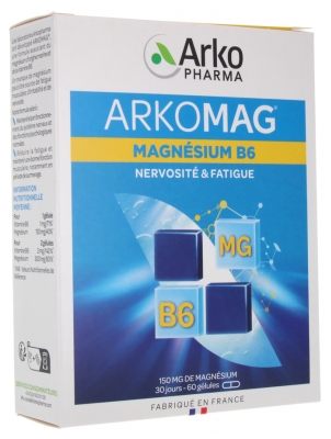 Arkopharma Magnesio B6 60 Cápsulas