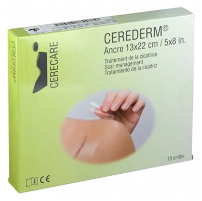 Cerecare Cerederm Narbenbehandlung Anker 13 x 22 cm 10 Einheiten