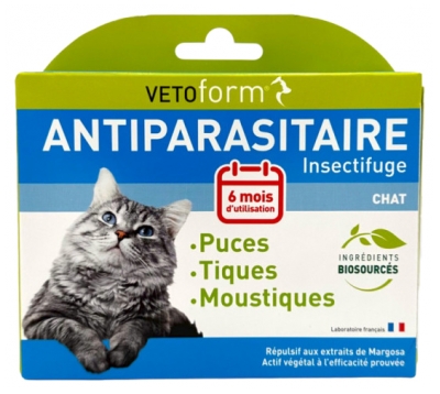 Vetoform Insetto Repellente Cat 6 Pipette da 1 ml