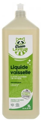 Green Laveur Geschirrspülmittel Zitronenverbene 1 l