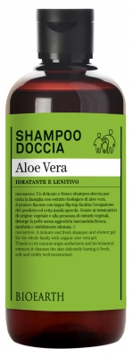 Bioearth Famiglia Aloe Vera Shampoo Doccia 500 ml