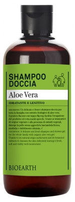 Bioearth Family Aloe Vera Suihkugeeli ja Shampoo 500 ml