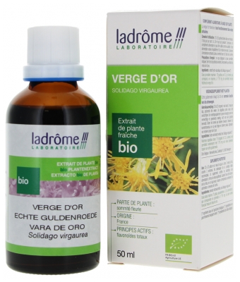 Ladrôme Extracto Orgánico de Planta Fresca Goldenrod 50 ml