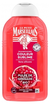 Le Petit Marseillais Shampoing Couleur Sublime à la Pulpe de Grenade Bio 250 ml