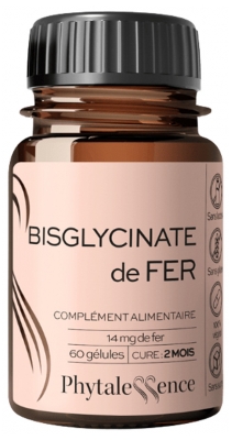 Phytalessence Bisglicinato de Ferro 60 Cápsulas
