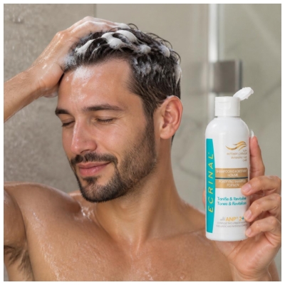 Ecrinal Intensiteettihoito Hiuksille ANP 2+ Vahvistava Shampoo Miehille 200 ml