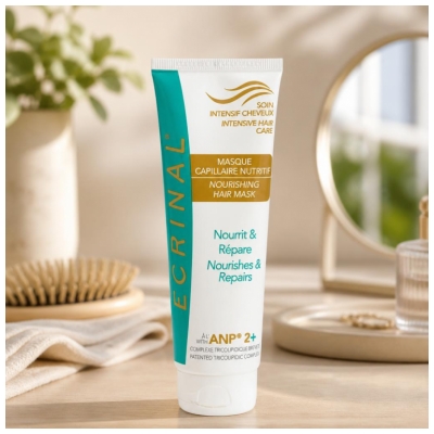Ecrinal Intensīvās matu kopšanas ANP 2+ Barojošā matu maska 125 ml
