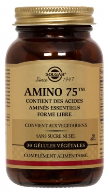 Solgar Amino 75 30 Gélules Végétales