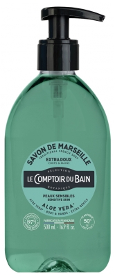 Le Comptoir du Bain Savon de Marseille Aloe Vera 500 ml