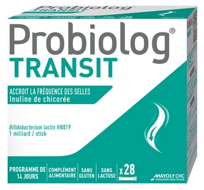 Mayoly Spindler Probiolog Transit 28 Sticks (à consommer de préférence avant fin 05/2023)