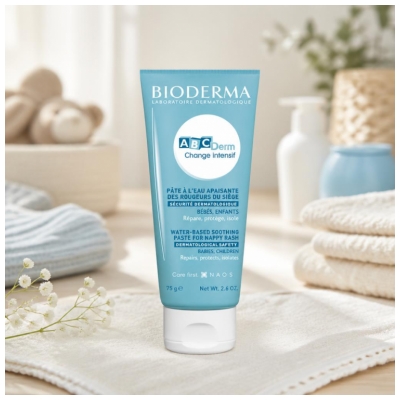 Bioderma ABCDerm Intensieve Luieruitslag Kalmerende Waterpasta 75 g